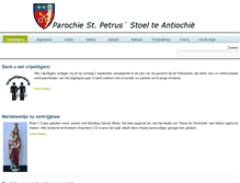 Tablet Screenshot of petrus-ehv.nl